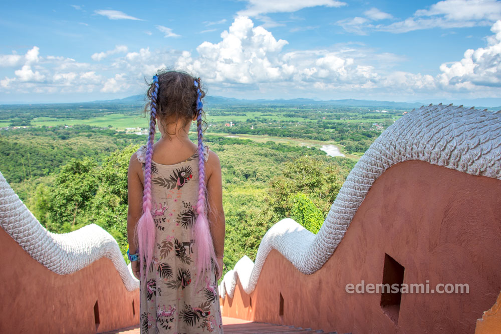 Лампанг храм на горе