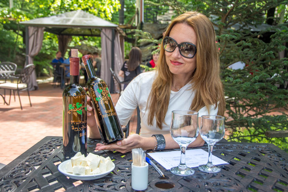 Дегустация вина в Грузии